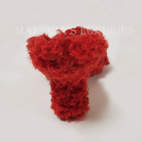 GUCCI SHOES ADIDAS TREFOIL GG LOGO SHEARLING EFFECT SLIDE SANDALS sz 39.5 9.5 - Picture 11 of 16